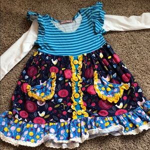 Jelly the Pug size 5 boutique Dress